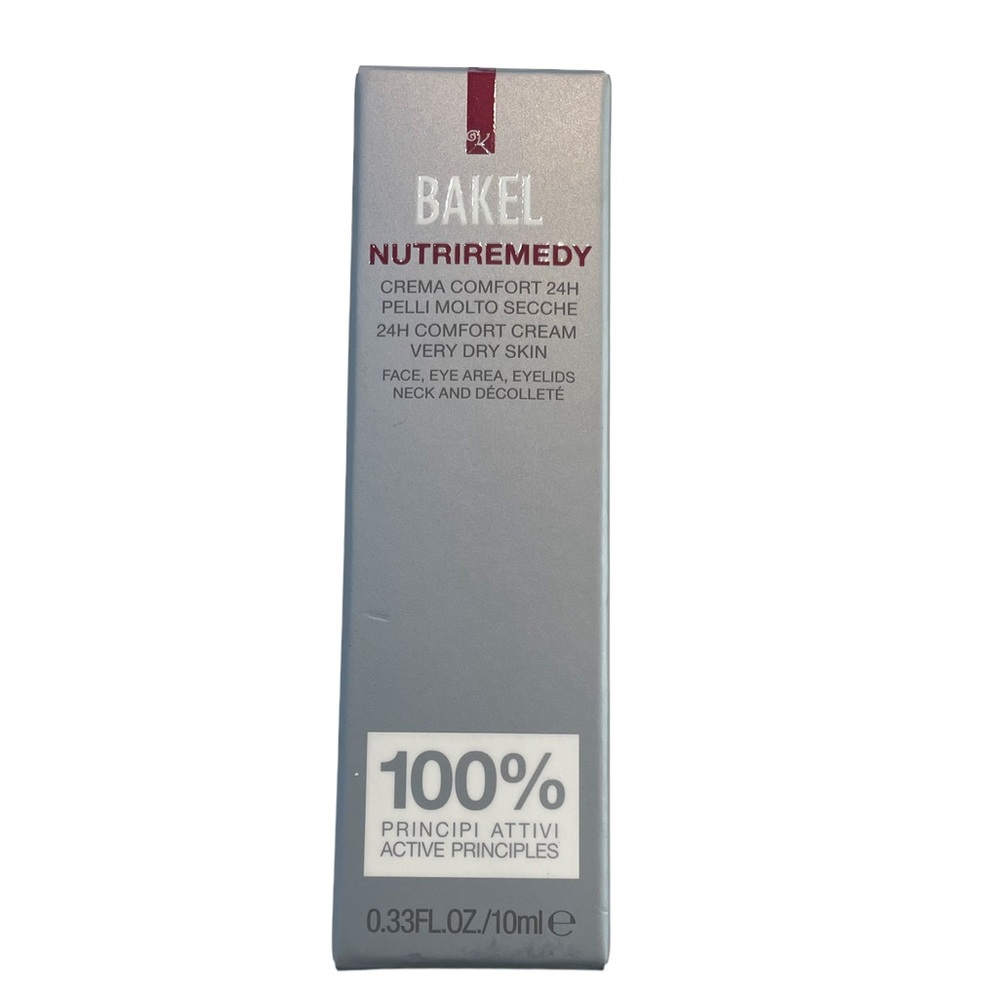 Bakel Nutriremedy Crema 24 Hour Comfort Crème for Very Dry Skin .33Fl.OZ/10ml